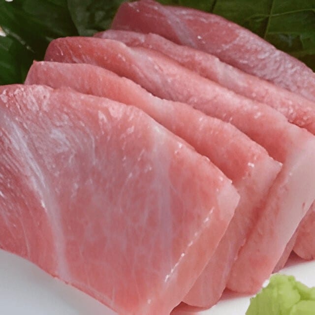 Bluefin Tuna Belly / Otoro Sashimi.
