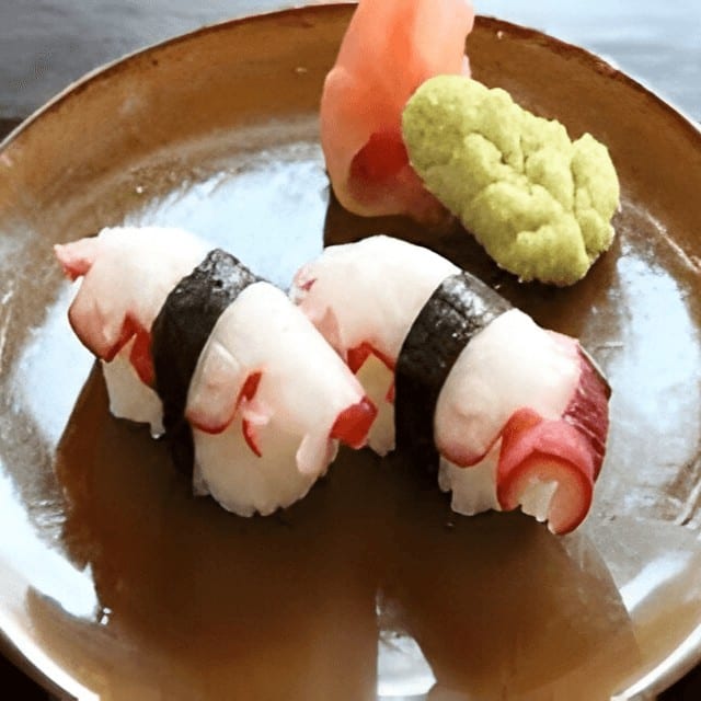 Octopus / Tako Sushi.