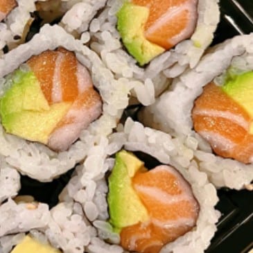 Salmon Avocado Roll.