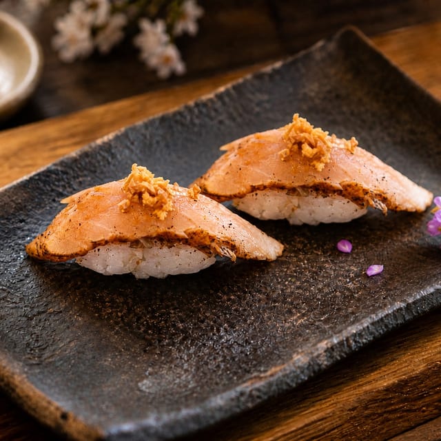 Cajun Albacore Sushi (2pcs).