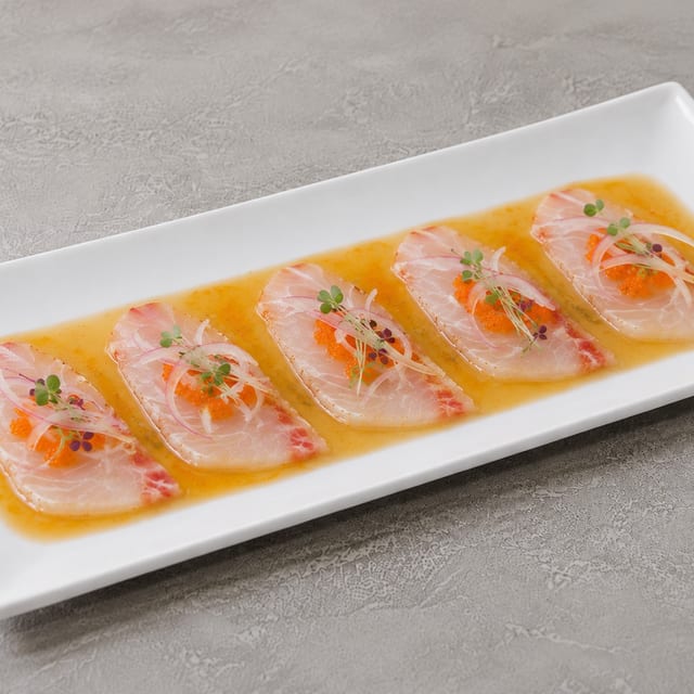 Red Snapper Carpaccio.