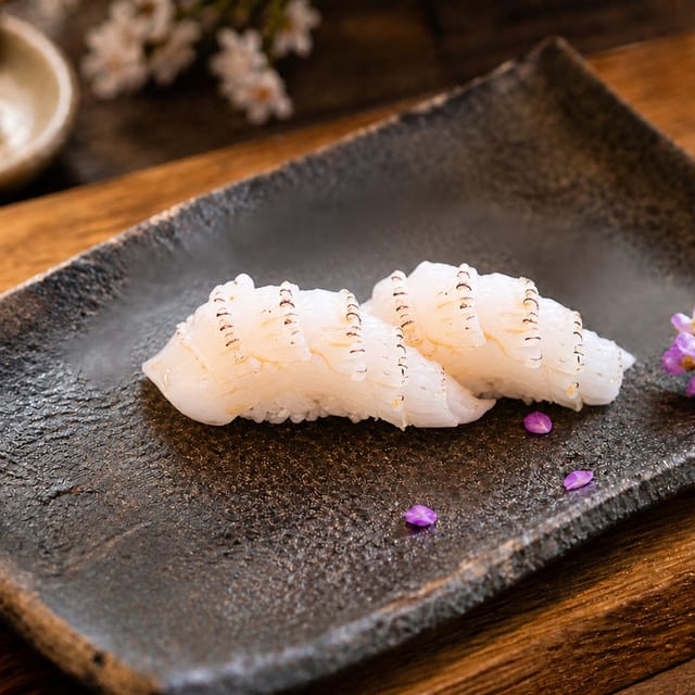Squid / Ika Sushi (2pcs).
