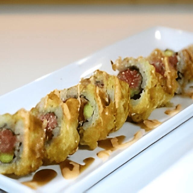 Spicy Tuna Tempura Roll.