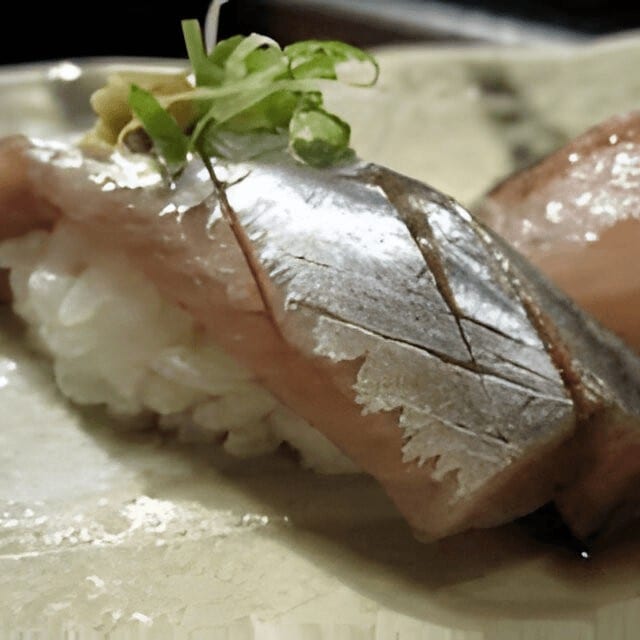 Mackerel / Saba Sushi.