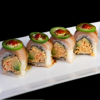 Fire Yellowtail Roll.