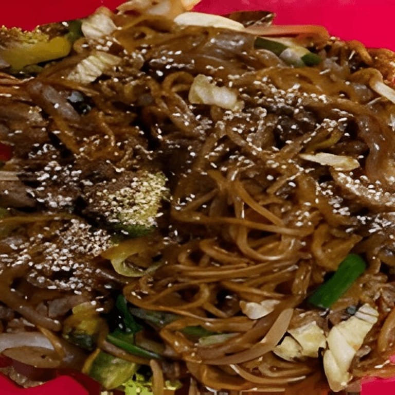 Yakisoba: Japanese Noodle Stir-Fry Delight