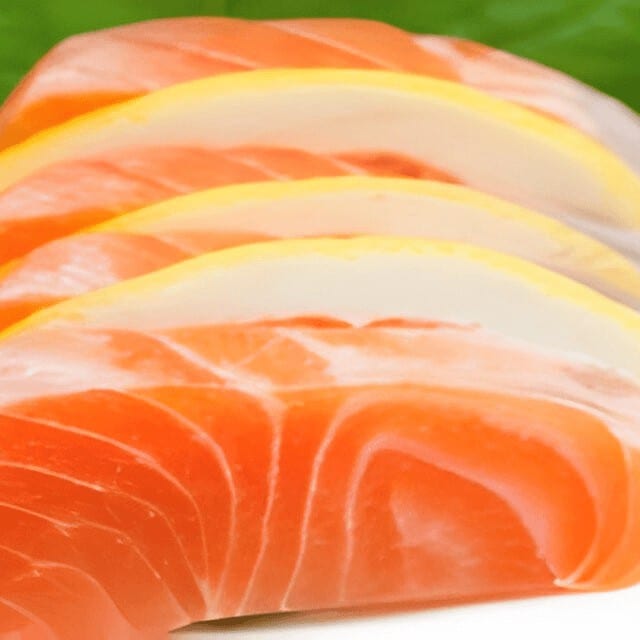 Salmon Belly / Sake Sashimi.