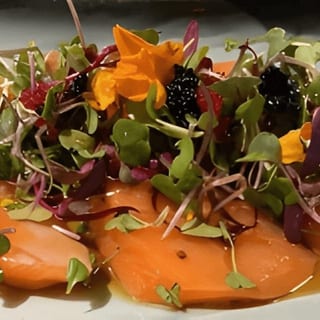 Salmon Carpaccio