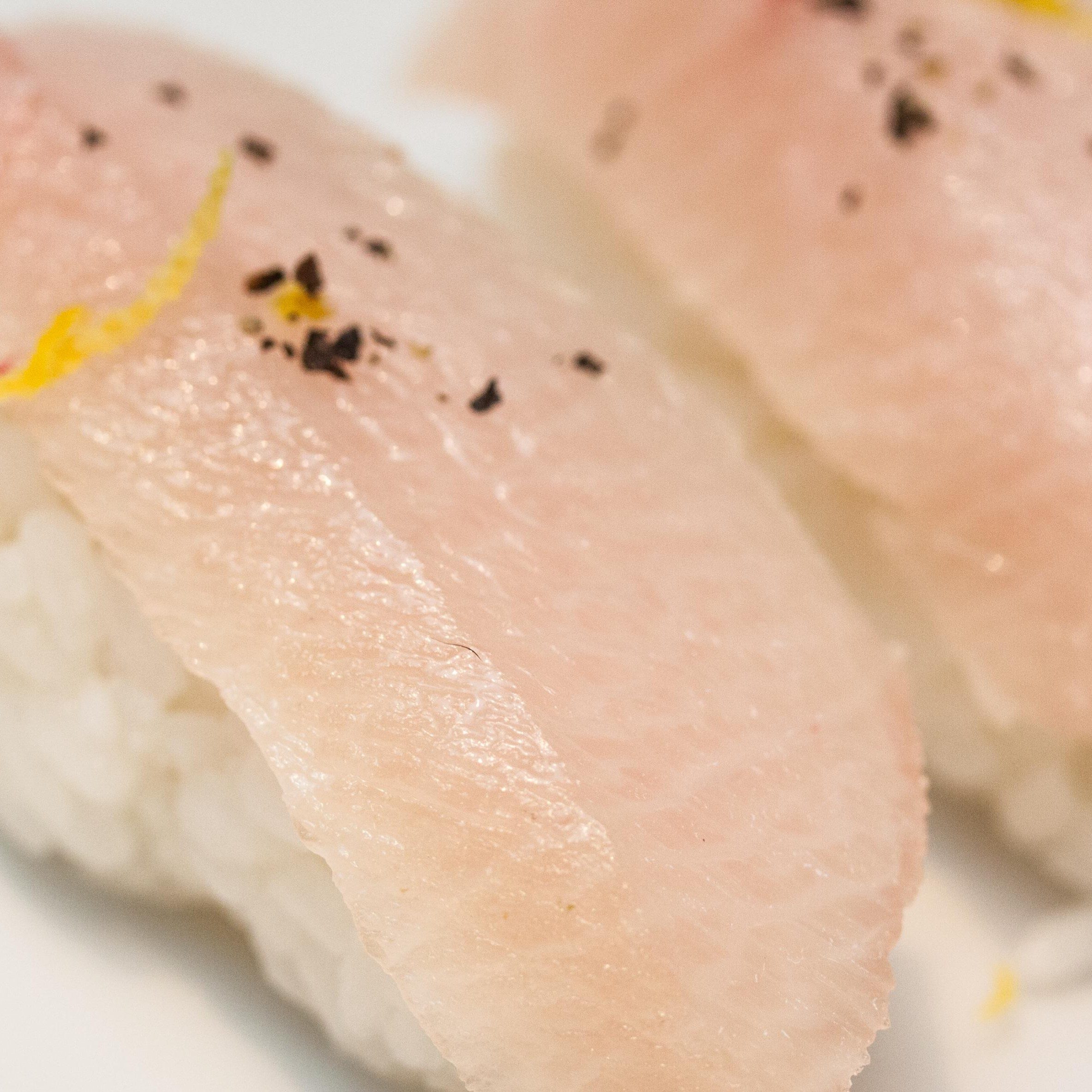 Yuzu Yellowtail Sushi.