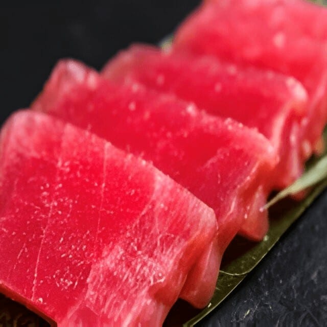 Tuna/ Maguro Sashimi.