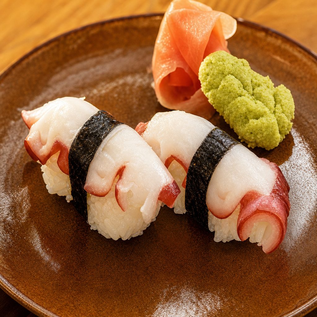Octopus / Tako Sushi.