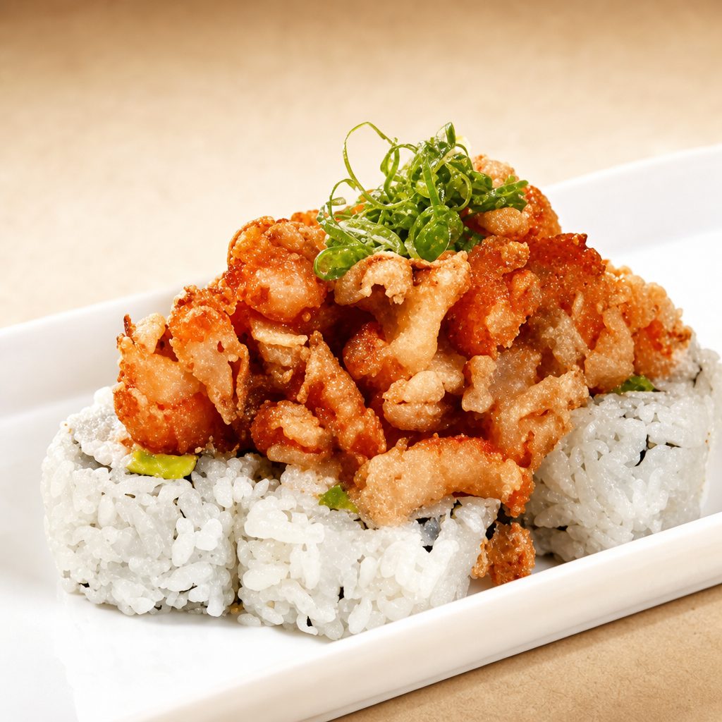 Baked Crawfish Roll.