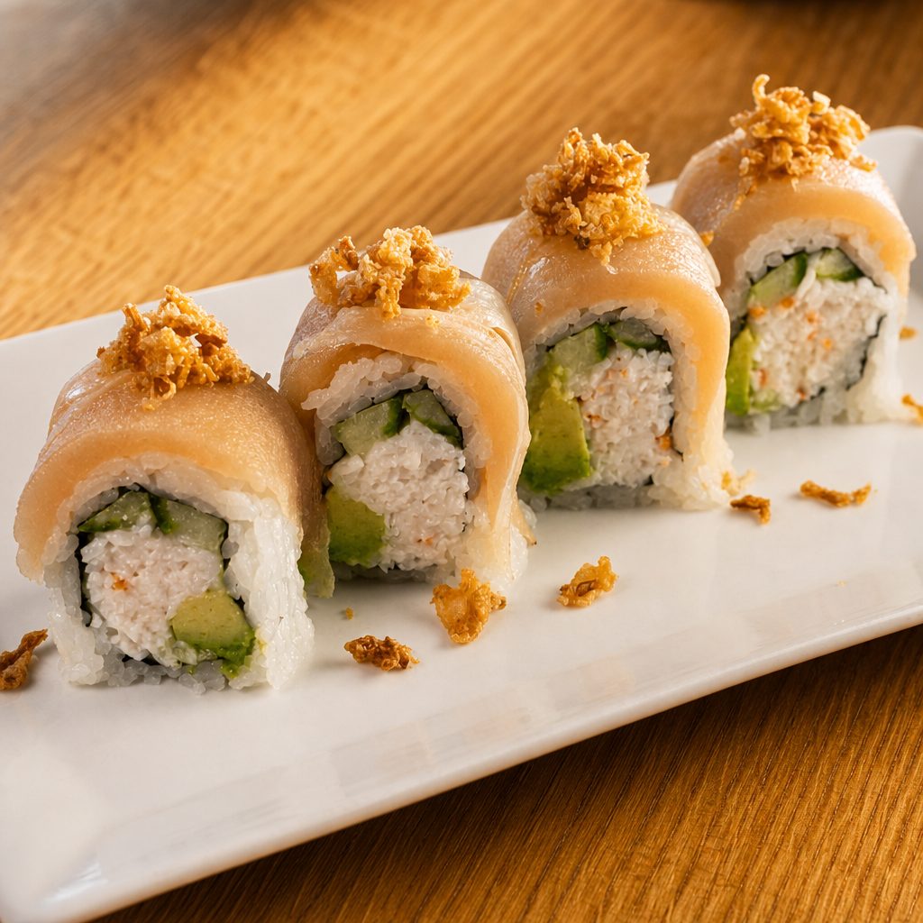 Truffle Albacore Roll.
