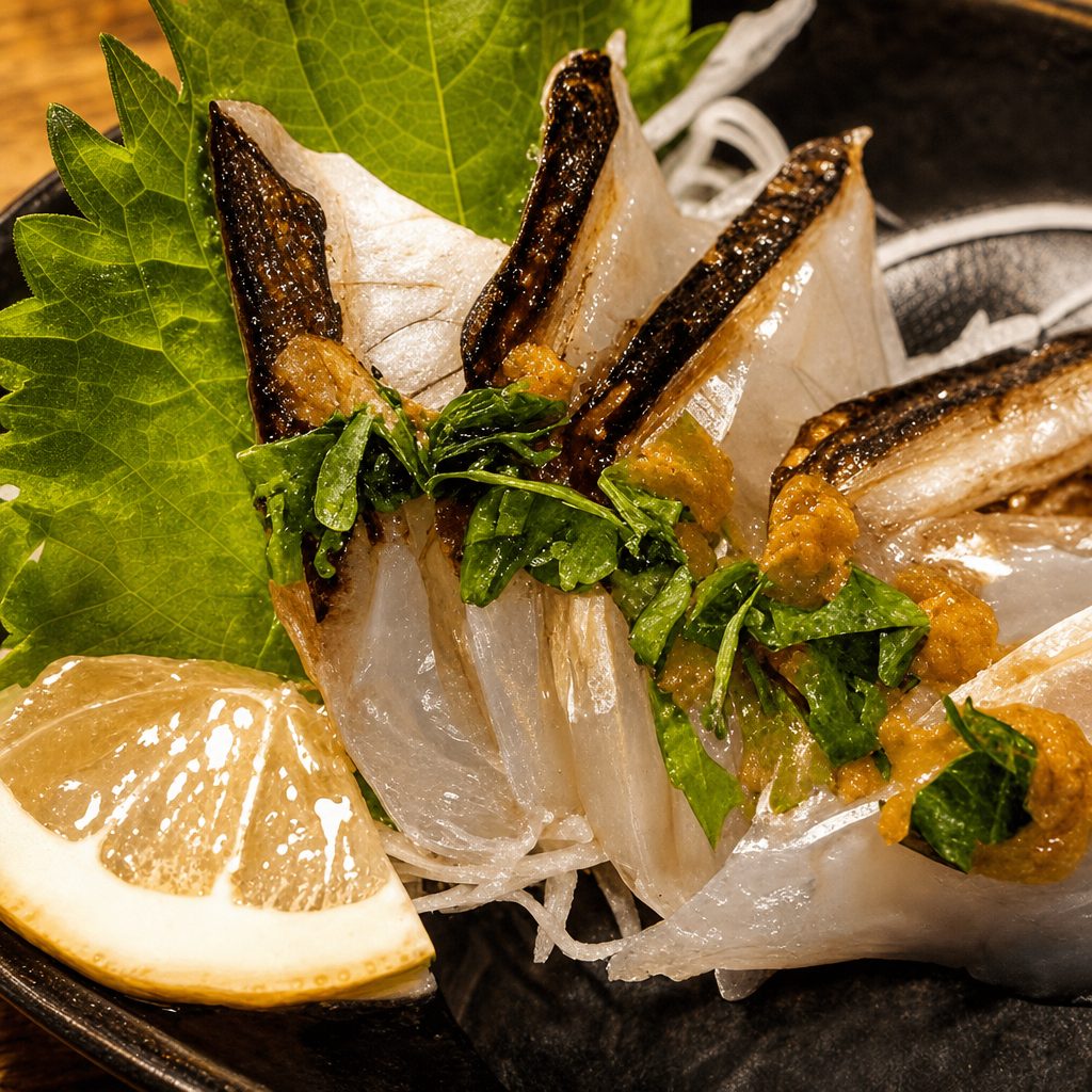 Mackerel / Saba Sashimi.