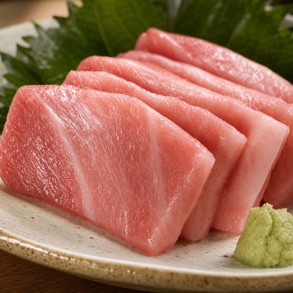 Bluefin Tuna Belly / Otoro Sashimi.
