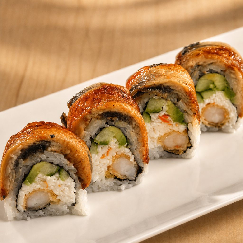 Eel Special Roll.