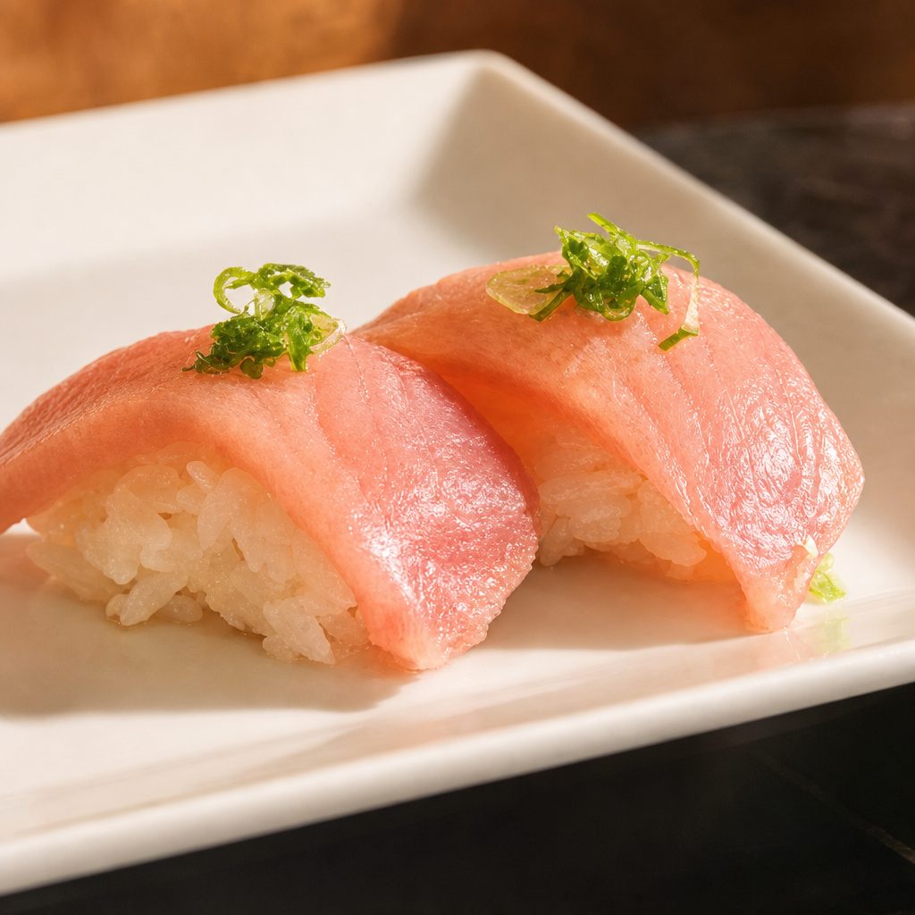 Yellowtail / Hamachi Sushi.