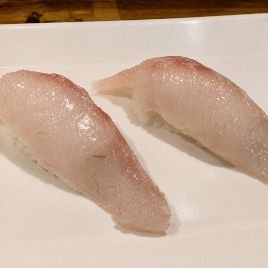 Black Snapper/ Kurodai Sushi.