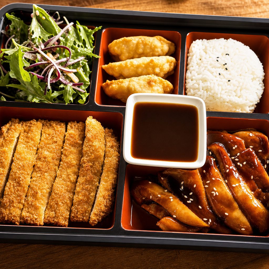 Lunch Bento Box - 3 Items.