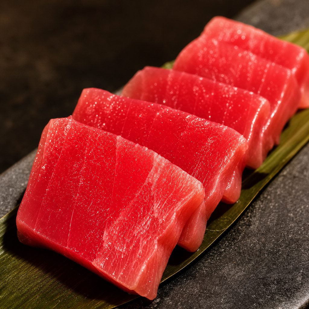 Tuna/ Maguro Sashimi.