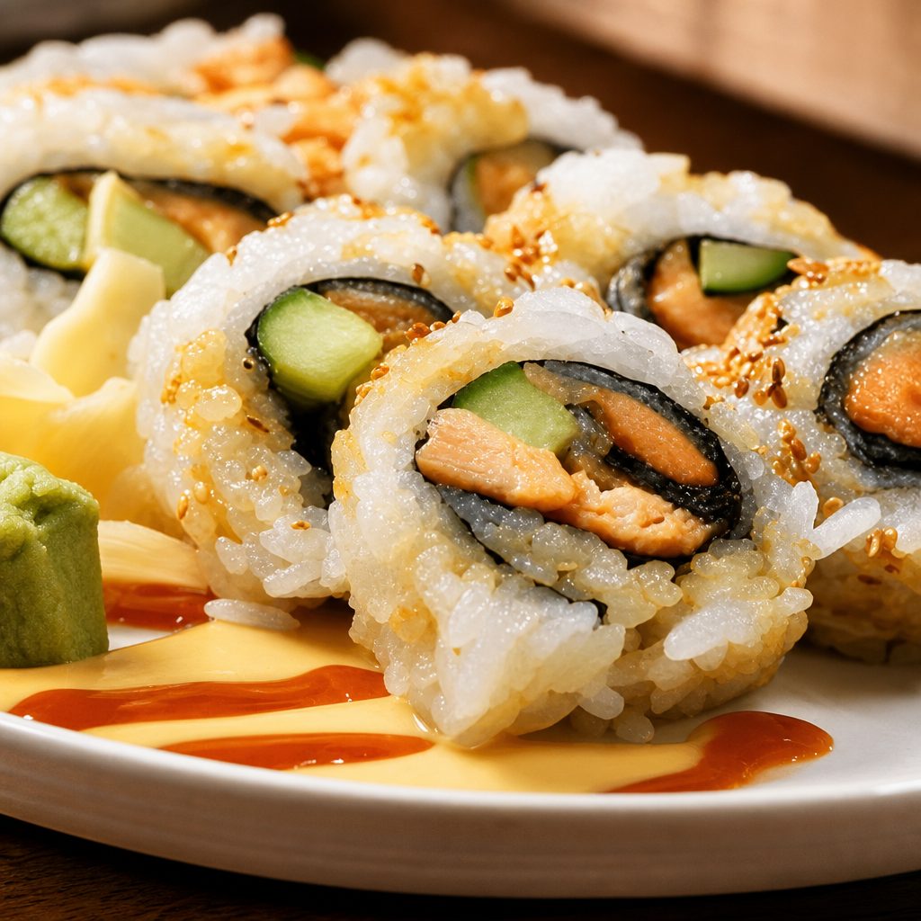 Salmon Skin Roll.