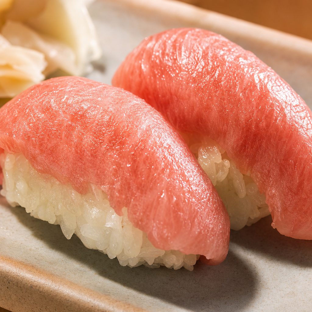 Bluefin Tuna Belly / Chutoro Sushi.